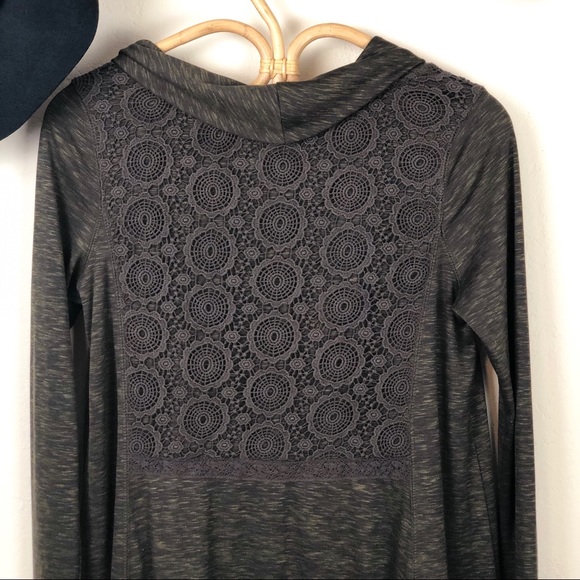 Anthro Saturday Sunday Green Cowl Neck Dress Small - Picture 9 of 12